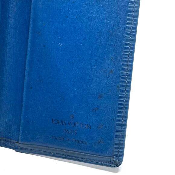 Louis Vuitton Blue Bifold Wallet - Picture 8 of 11